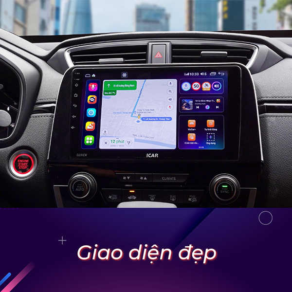 MÀN HÌNH ANDROID ICAR ELLIVIEW U5 BASIC
